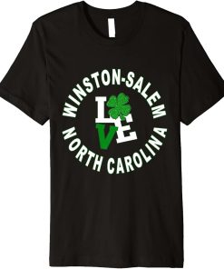 Happy St. Patricks Day, Winston-Salem, North Carolina Premium T-Shirt