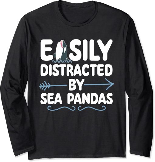 Funny Orca Lover Graphic for Women Men Kids Orca Lover Long Sleeve T-Shirt