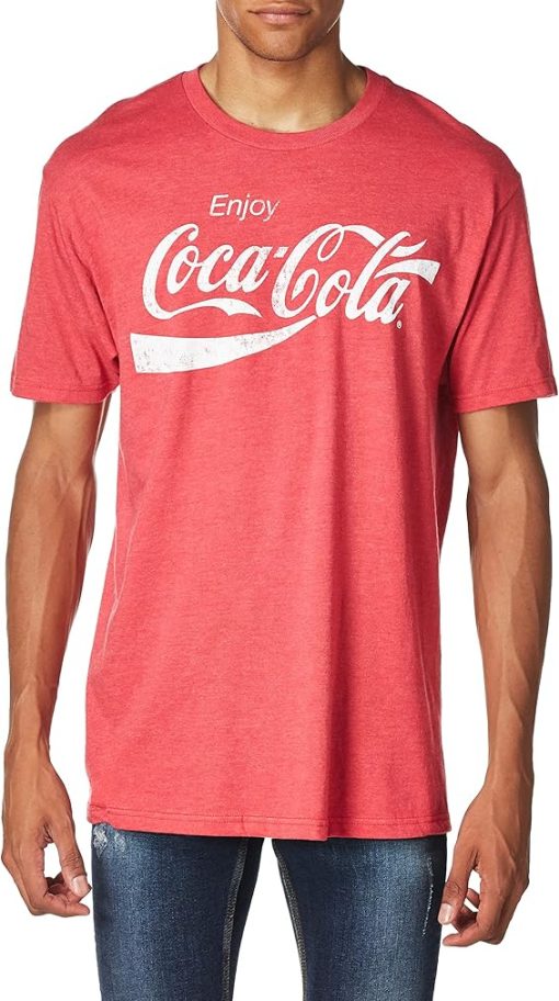 Men"s Coke Classic Vintage Logo T-shirt